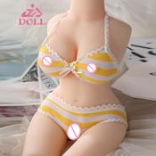 1:1 Big sex doll for men masturbate realistic rubber vagina sex doll silicone pussy toy half body with big ass for male invented by AutomaticWoman